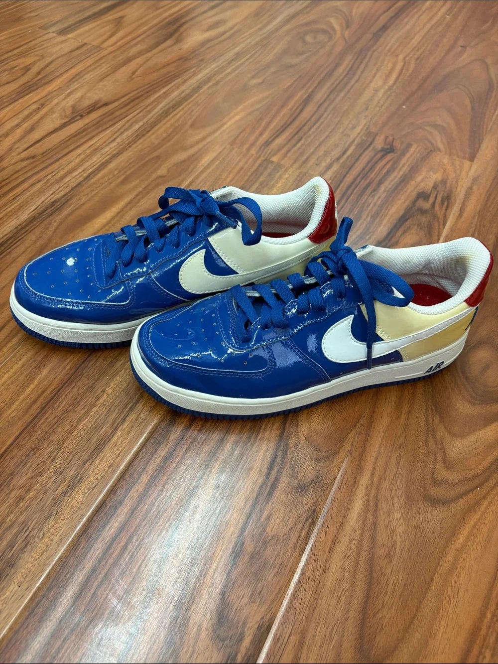Nike Air‎ Force 1 Low Sheed 6y Blue Jay
